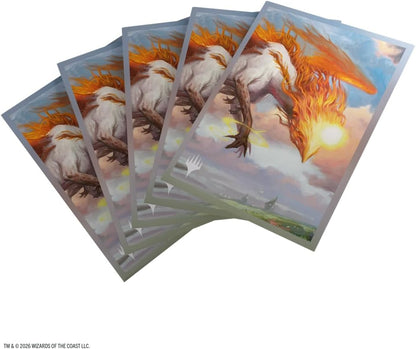 Gamegenic MTG Lorwyn Eclipsed Sleeves Eirdu Carrier of Dawn, Game Accessory, Full Color Printed Cases Textured Finish, Multilingual