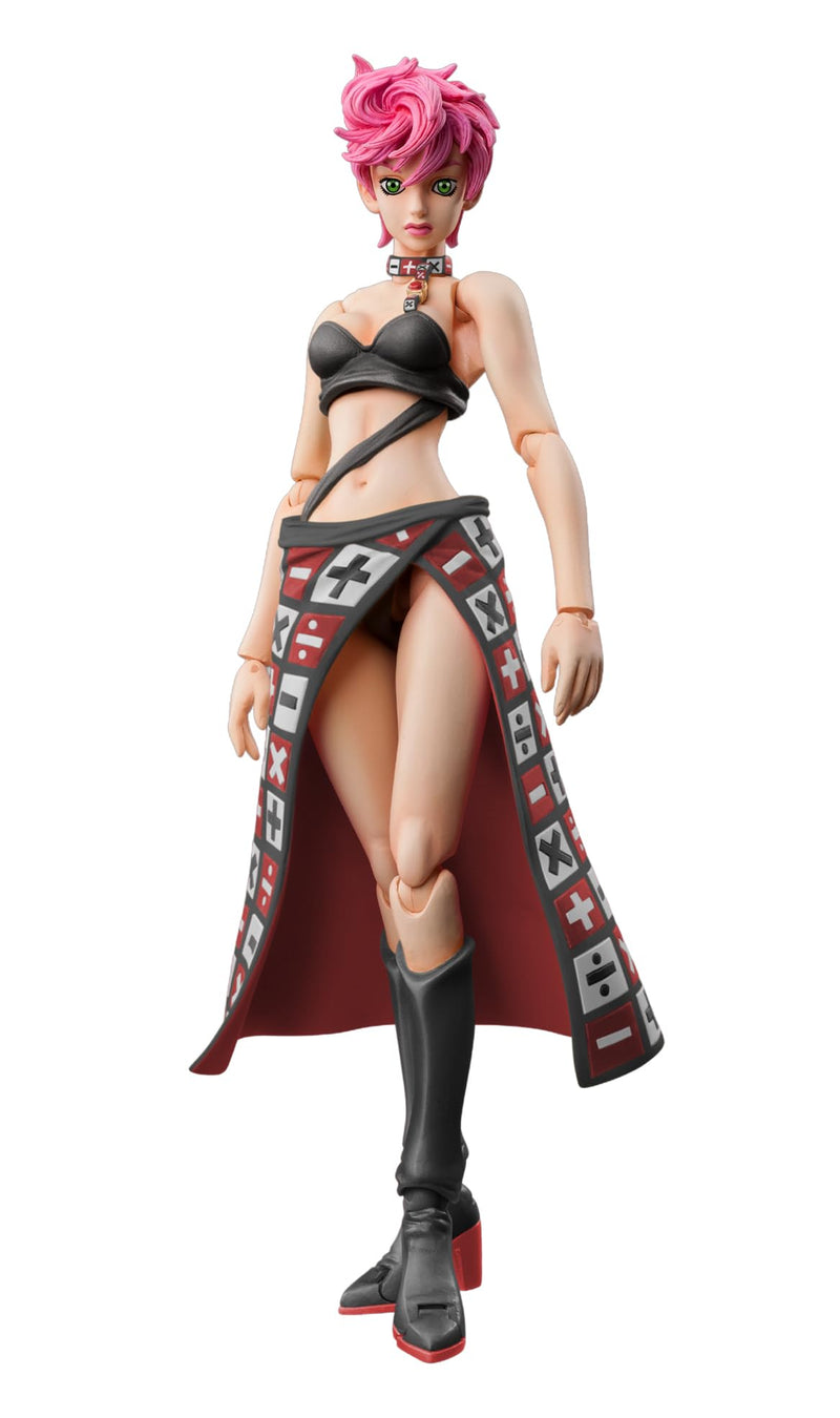 Medicos Entertainment Super Action Statue "JoJo's Bizarre Adventure Part 5" Trish Una Ver.BLACK, Approx. 5.9 inches (150 mm), PVC & ABS & Nylon, Painted Action Figure