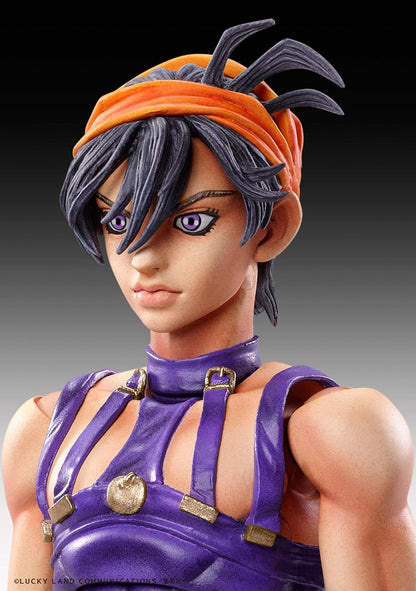 Medicos Entertainment Super Action Statue "JoJo's Bizarre Adventure Part 5" Narancha Gilga & As, Approx. 5.5 inches (140 mm), PVC & ABS & Nylon, Painted Action Figure