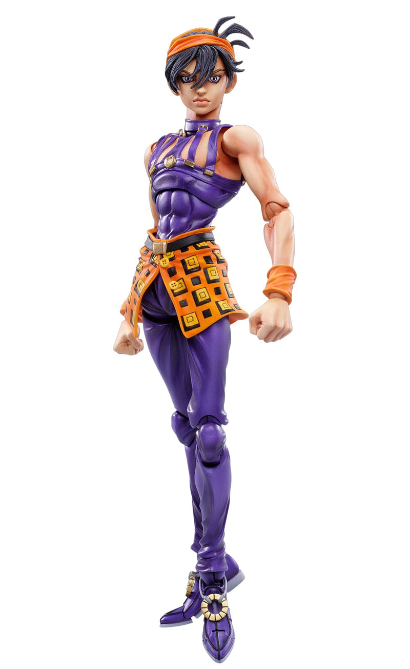 Medicos Entertainment Super Action Statue "JoJo's Bizarre Adventure Part 5" Narancha Gilga & As, Approx. 5.5 inches (140 mm), PVC & ABS & Nylon, Painted Action Figure