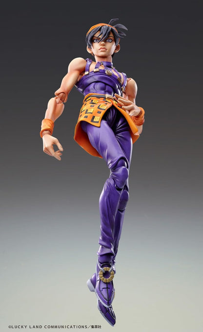 Medicos Entertainment Super Action Statue "JoJo's Bizarre Adventure Part 5" Narancha Gilga & As, Approx. 5.5 inches (140 mm), PVC & ABS & Nylon, Painted Action Figure