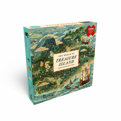 The World of Treasure Island: A 1000-piece jigsaw puzzle by Adam Simpson