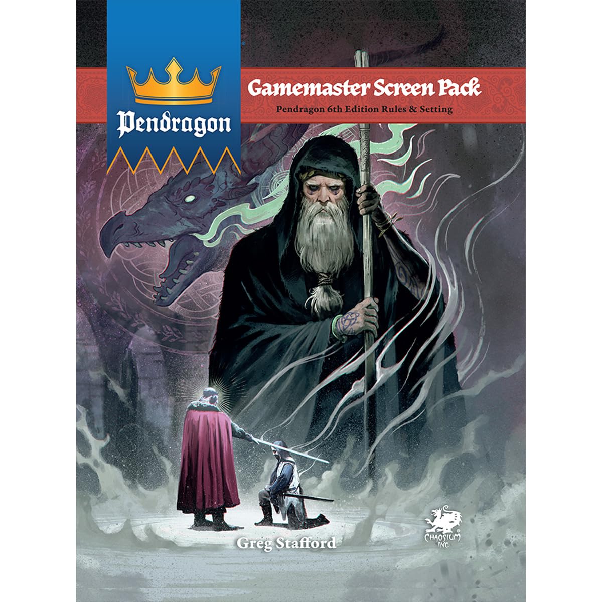 Chaosium Inc. | Pendragon GM Screen Pack | RPG Accessories | 1+ Players