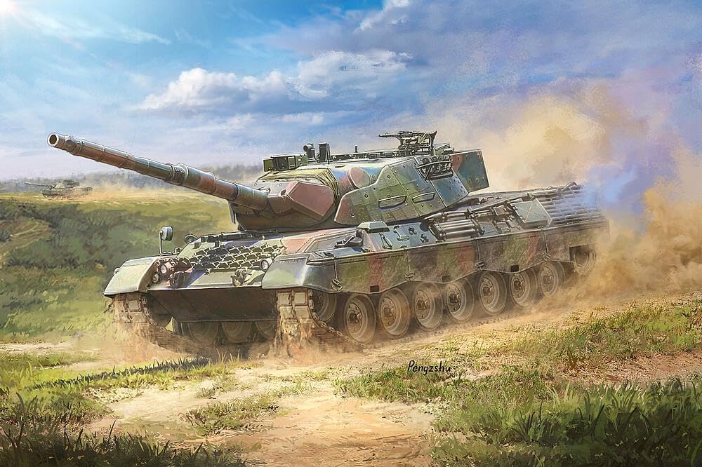 Zvezda 927432-1/100 Leopard 1A5 Scale 1:100