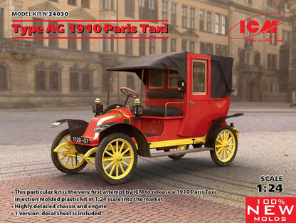 ICM 1:24 - Type AG 1910 Paris Taxi