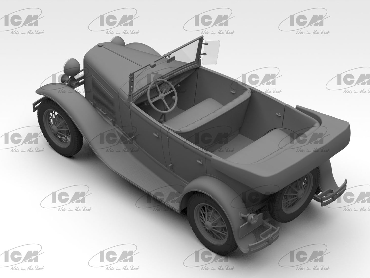 ICM 1:24 Model A Phaeton Car (1930's