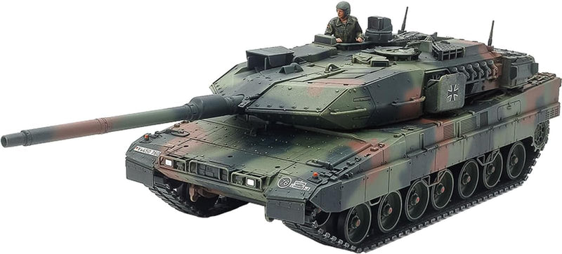 Tamiya 32607 1:48 KPz Leopard 2 A7V Model Making Plastic Building Kit Hobbies DIY Tank Kit Military Tank 1:48 Model Building Stand