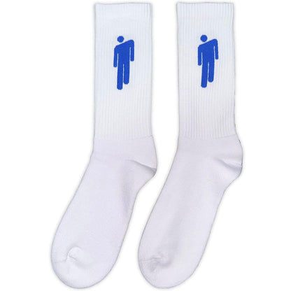 Billie Eilish Blue Blohsh Womens Terry Socks One Size