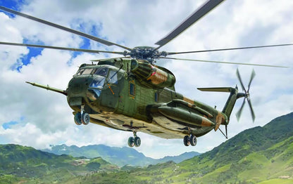 Italeri 91035 HH-53C Super Jolly Green Giant 1:72 Scale Plastic Model Kit/Model Assembly