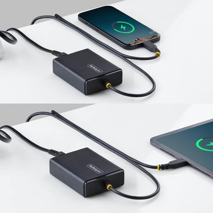 StarTech.com 1100LU-USB-C-CHARGER adattatore e invertitore Interno 100 W Nero (100W USB-C LAPTOP CHARGER - 1.5M USB-C TETHERED CABLE