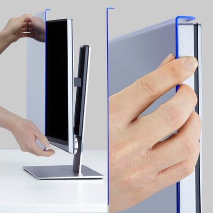 StarTech Computer Monitor Privacy Screen for 32" 16:9 Widescreen Display, Hanging Acrylic Filter, Blue Light Screen Protector, TAA Compliant