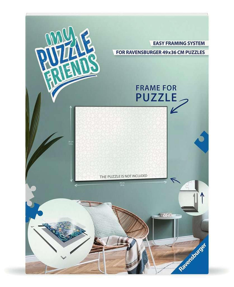 Puzzlezubehör - Puzzle-Rahmen, weiß