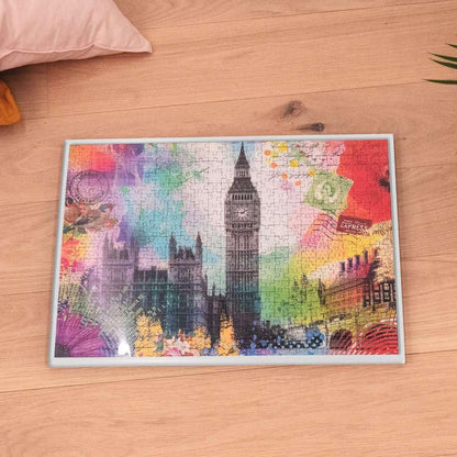 Puzzlezubehör - Puzzle-Rahmen, weiß