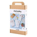Creativ Company hobby set embroidery socks white - DIY craft set embroidery