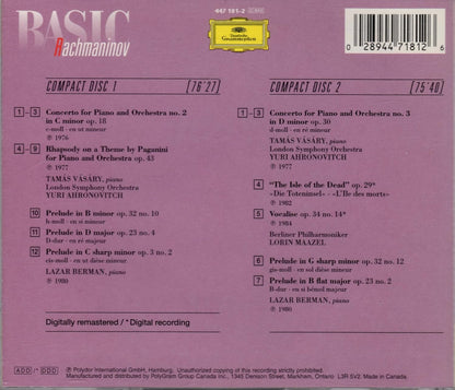 Basic Rachmaninoff