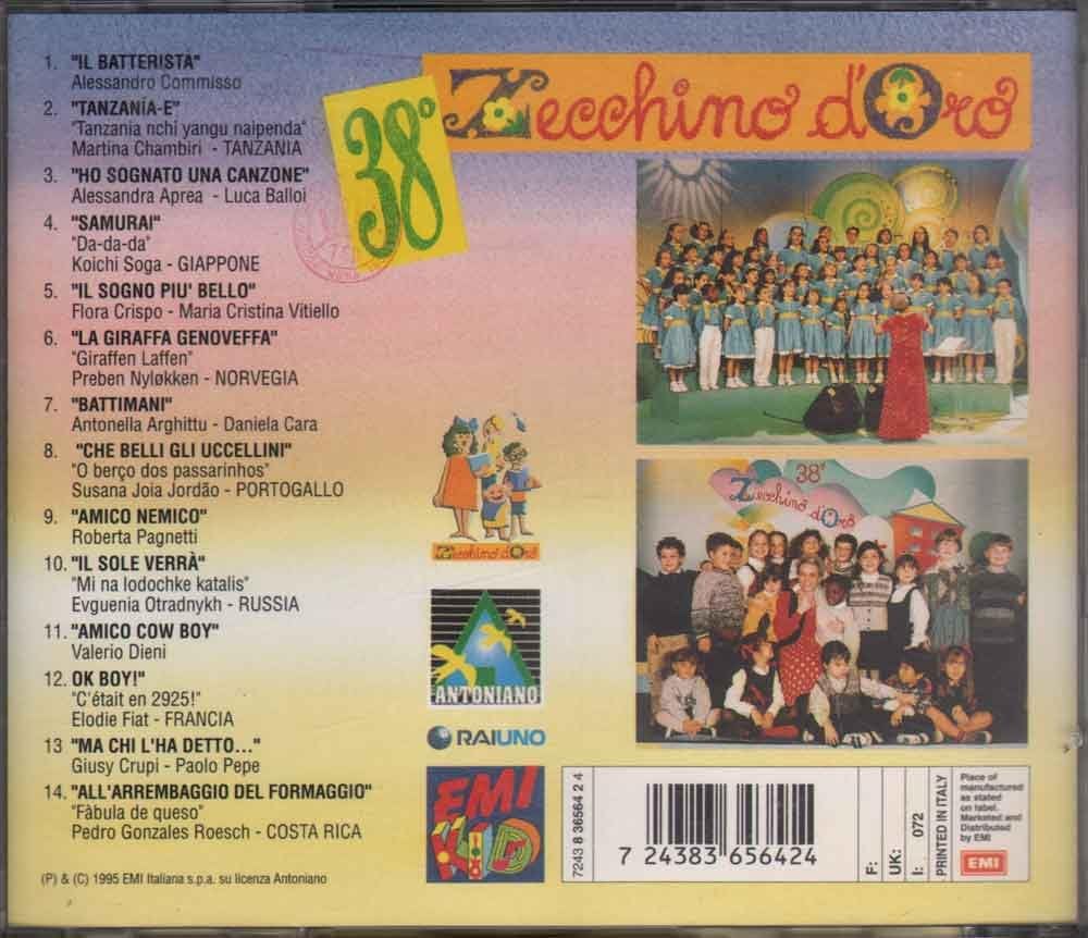 Zecchino D`Ro 38^ Edizione