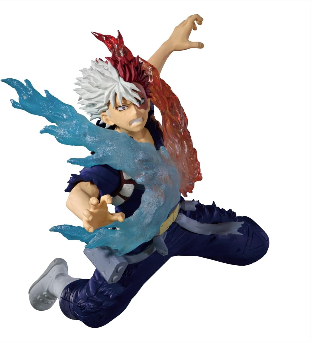 Banpresto Shoto Todoroki III My Hero Academia - The Amazing Heroes - Plus 15 cm - BP29896P Multicolor - Collectible Figure - Great for Anime Fans