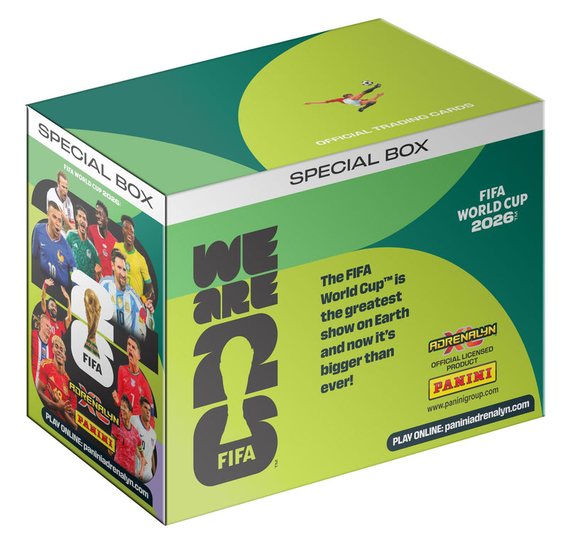 FIFA World Cup 2026 Trading Cards Game Special Box (8 Sleeves + 10 Limited Edition Cards