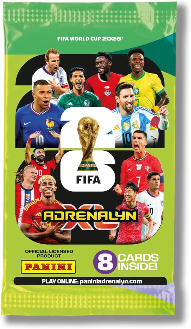 FIFA World Cup 2026 Trading Cards Game Special Box (8 Sleeves + 10 Limited Edition Cards