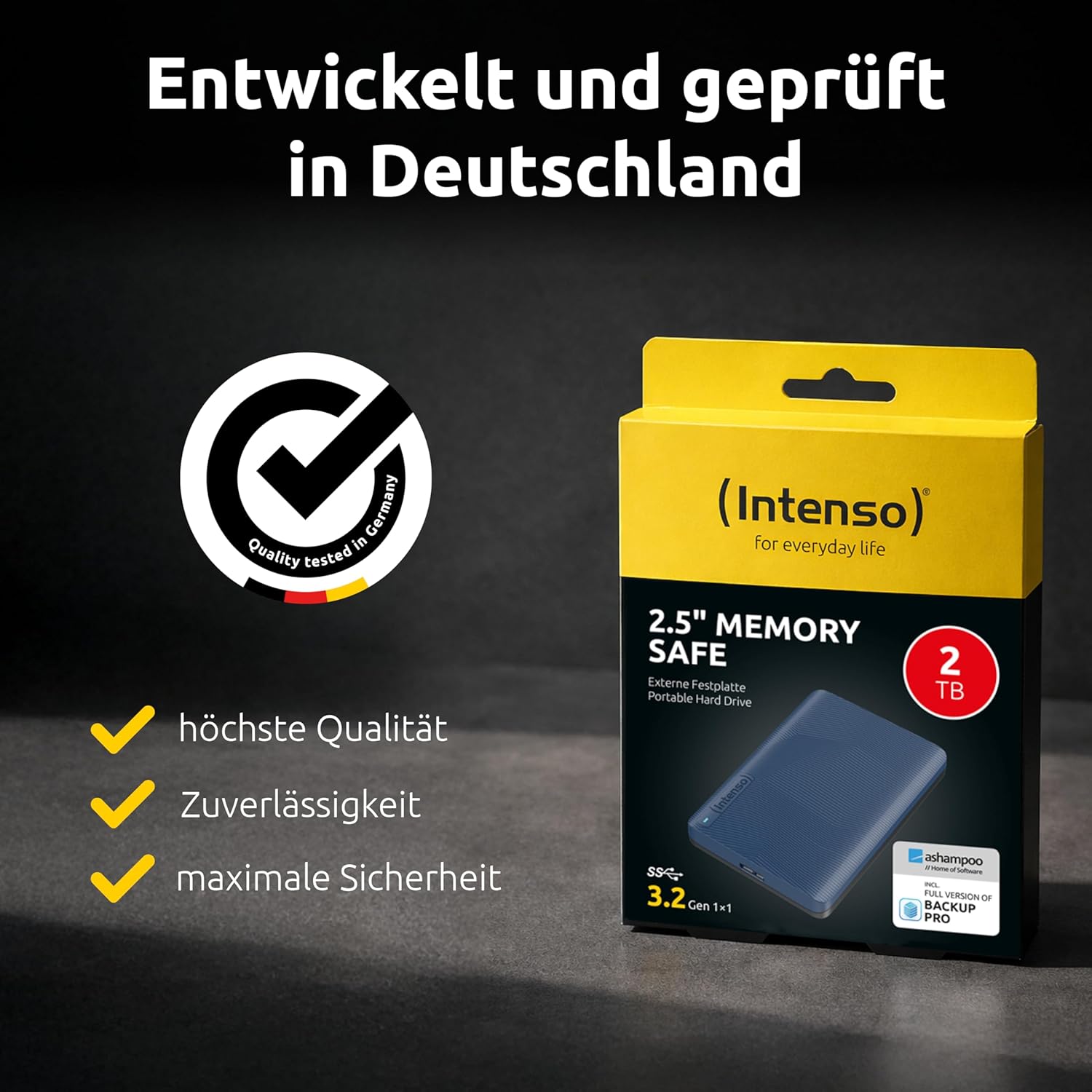 Portable Hdd 3.2 2Tb 2.5`` Blue
