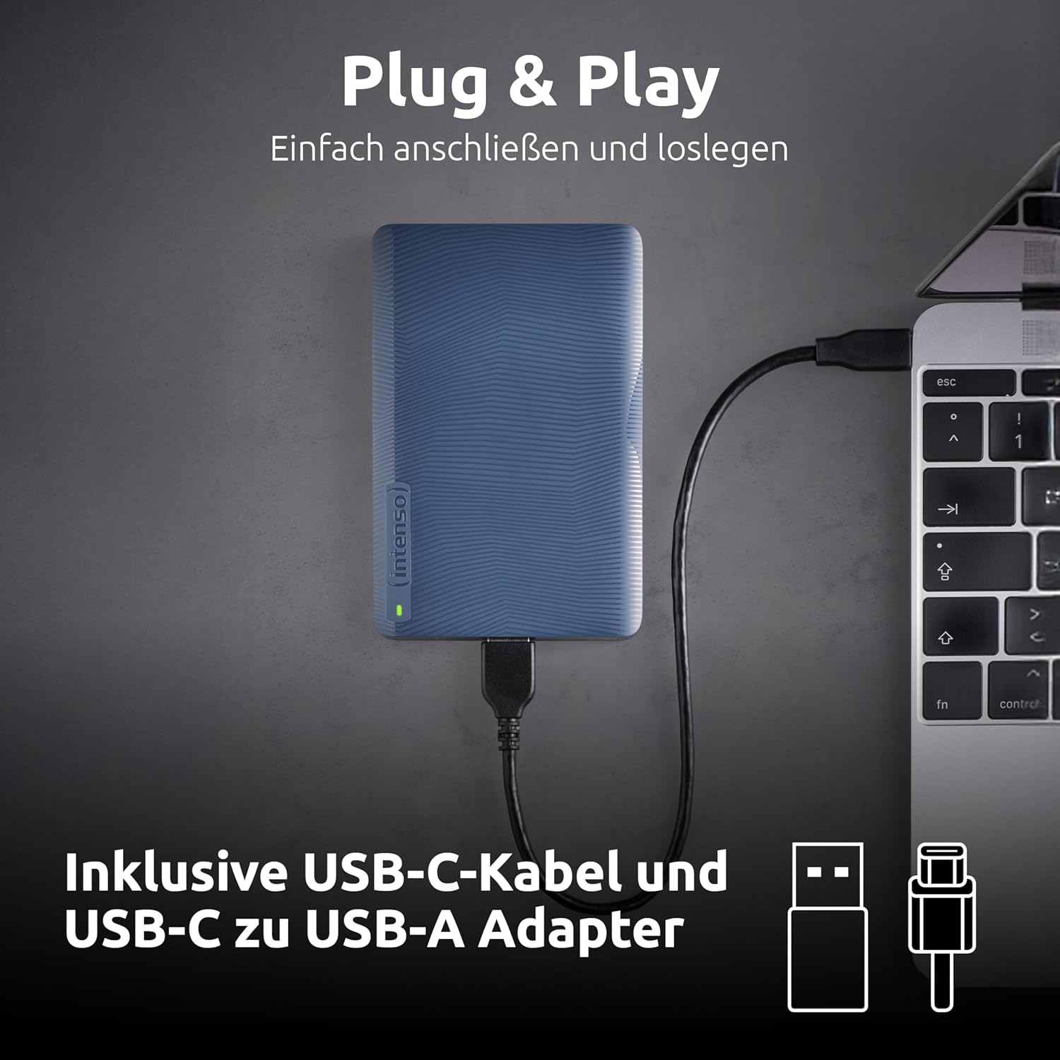 Portable Hdd 3.2 2Tb 2.5`` Blue
