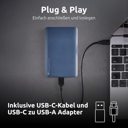 Portable Hdd 3.2 2Tb 2.5`` Blue