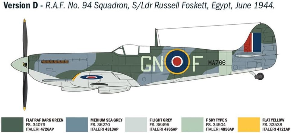 Italeri Spitfire Mk.IX Aircraft Model Kit