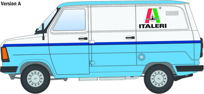 Italeri 3975 Ford Transit Italeri 1:24 Scale Plastic Model Kit/Plastic Model Assembly