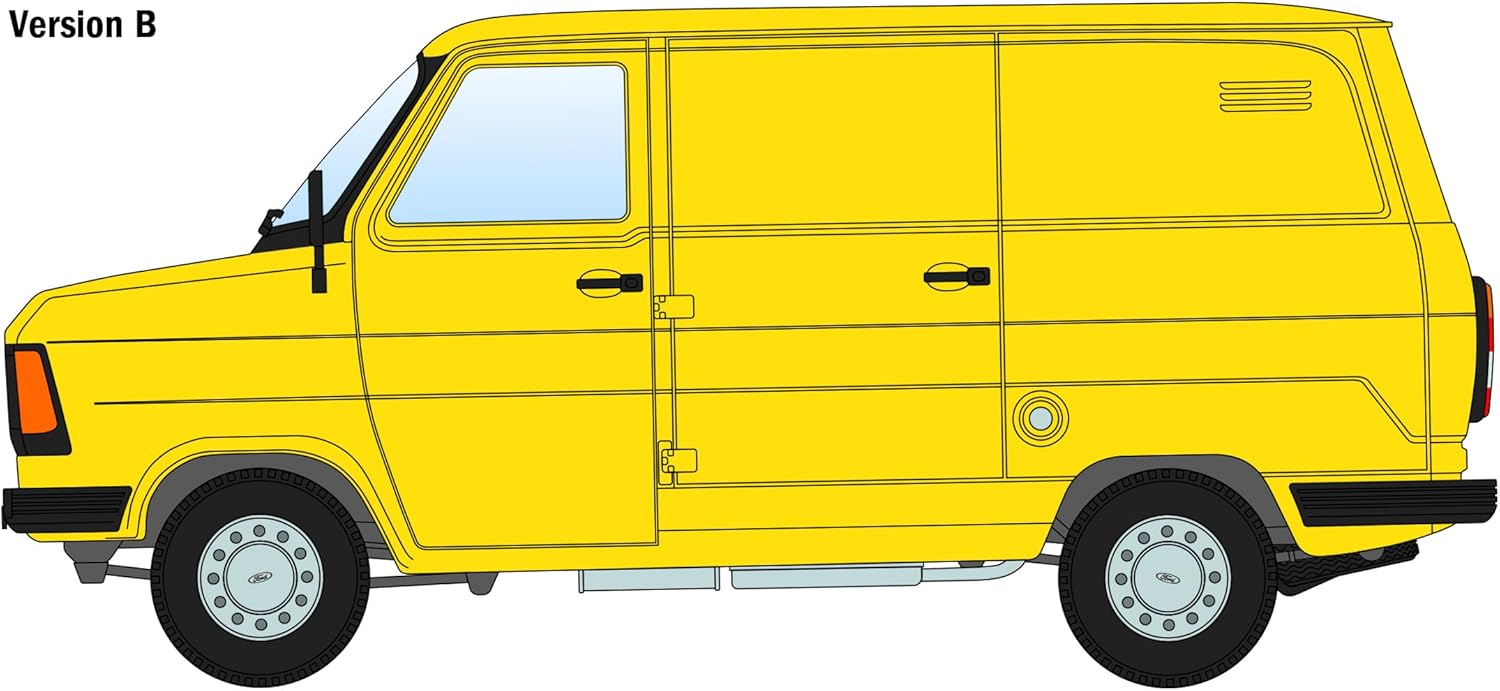 Italeri 3975 Ford Transit Italeri 1:24 Scale Plastic Model Kit/Plastic Model Assembly