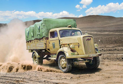 IT6760 IT6760 1/35 WW2 German Kfz305 Opel Blitz Type A 4x4 Military Truck Plastic Model