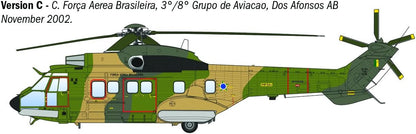 Italeri IT91096 1/72 AS332 Super Puma Plastic Model Helicopter
