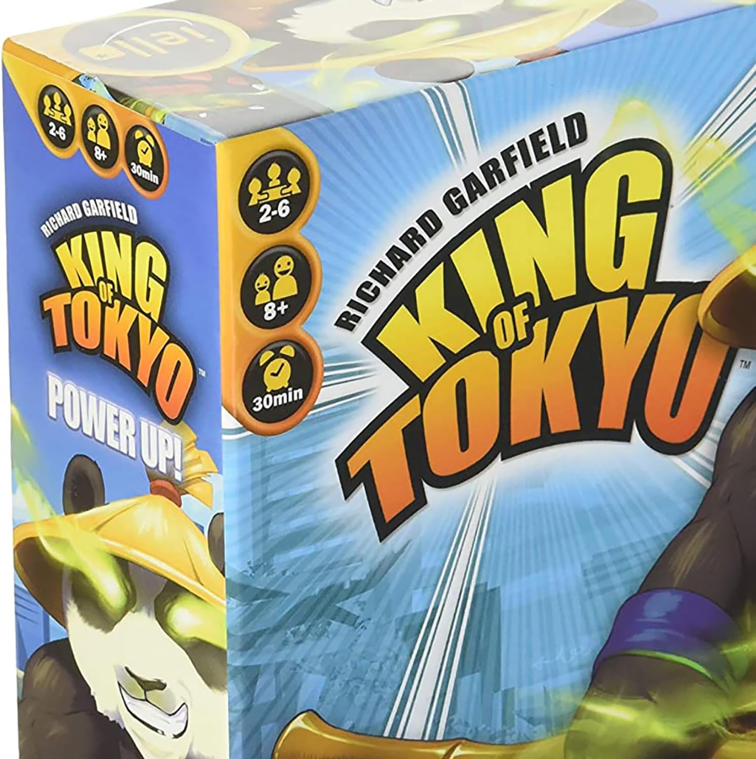 IELLO | King of Tokyo: Power Up Expansion | Board Game | Ages 8+ | 2 to 6 Players | 30 mins Minutes Playing Time