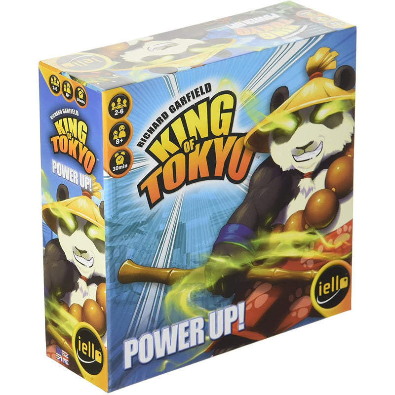 IELLO | King of Tokyo: Power Up Expansion | Board Game | Ages 8+ | 2 to 6 Players | 30 mins Minutes Playing Time
