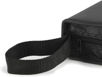 Hama CD Wallet for 32 Discs | CD/DVD/Blu-Ray | Folder for Storage, Space-Saving for The Office, Car and at Home | Black