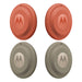Motorola Moto Tag 2 - Anti-Loss Bluetooth Tag For Mobile Phone - Pantone Arabesque, Pantone Laurel Oak (Pack Of 4)