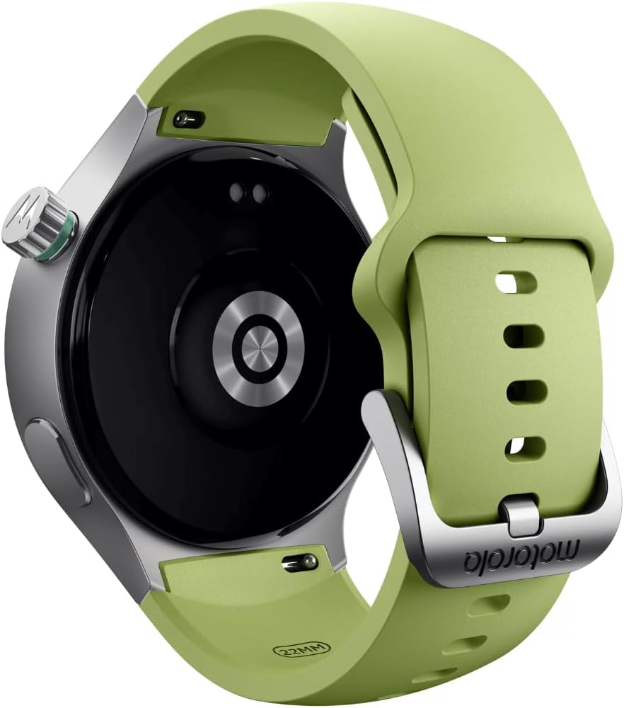 Moto Watch Premium Silver+Herbal Garden
