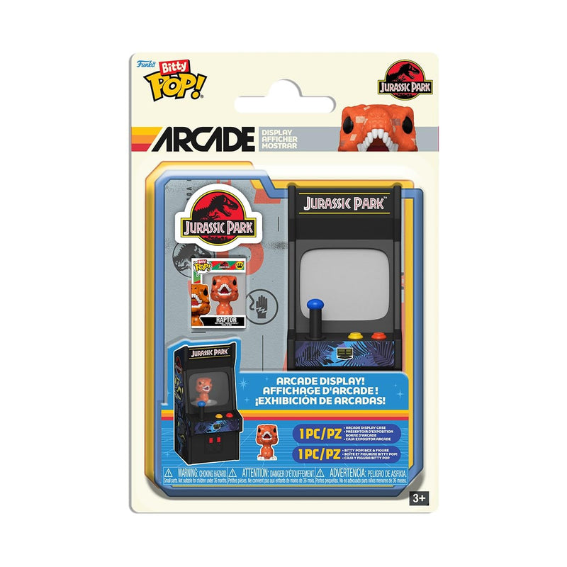 Funko Pop! Bitty Arcade Cabinet: Jurassic Park - Raptor - Collectable Vinyl Figure - Gift Idea - Official Merchandise - Toys for Kids & Adults - Comic Fans - Figure for Collectors and Display