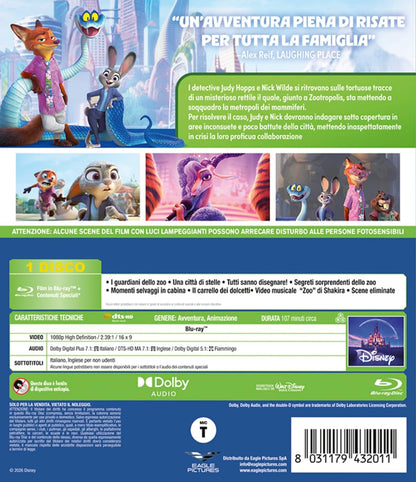 Zootropolis 2 - (Italian Import)