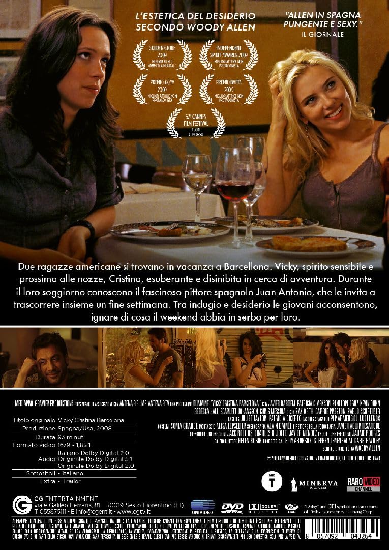 Vicky Cristina Barcelona - (Italian Import)