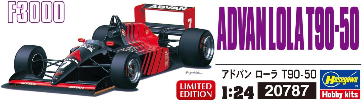 Hasegawa 620787-1/24 Advan Lola T90-50 Scale 1:24