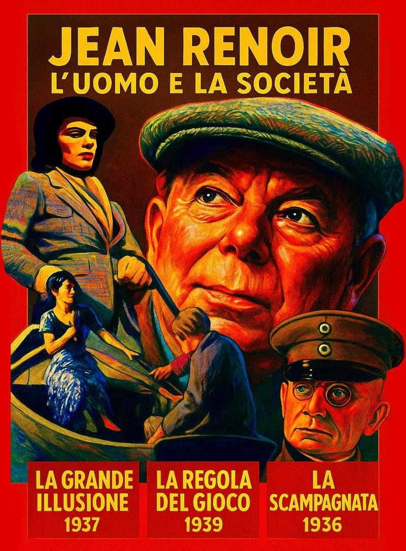 Jean Renoir, L`Uomo E La Societa` - (Italian Import)