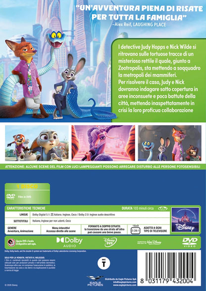 Dvd Zootropolis 2