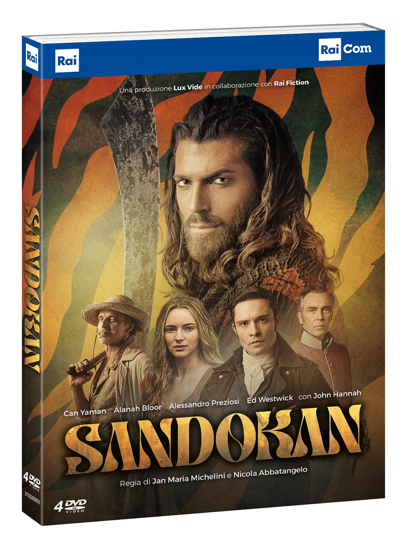 Sandokan (2025) (4 Dvd)