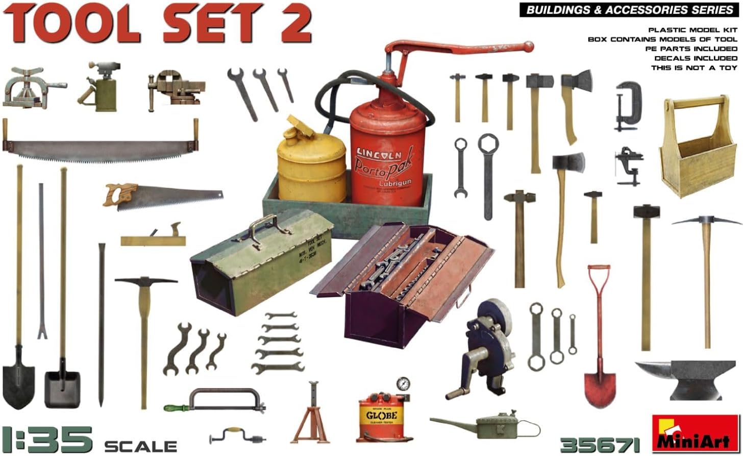 Miniart 1:35 - Gereedschapsset #2