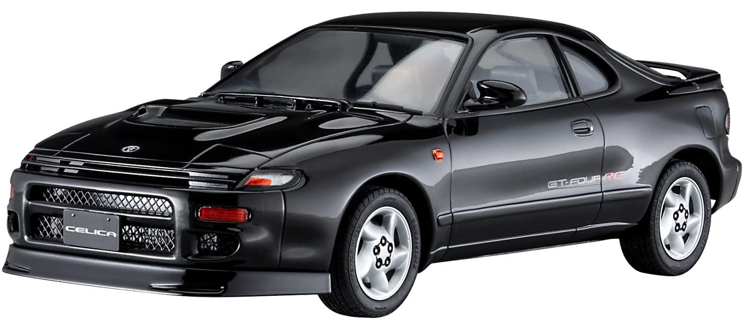 Hasegawa 1:24 Toyota Celica GT-Four RC W/Lip Spoiler, Multicolor (HA20536