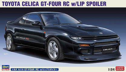 Hasegawa 1:24 Toyota Celica GT-Four RC W/Lip Spoiler, Multicolor (HA20536