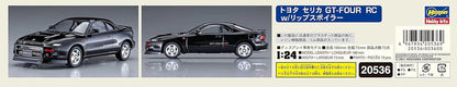 Hasegawa 1:24 Toyota Celica GT-Four RC W/Lip Spoiler, Multicolor (HA20536