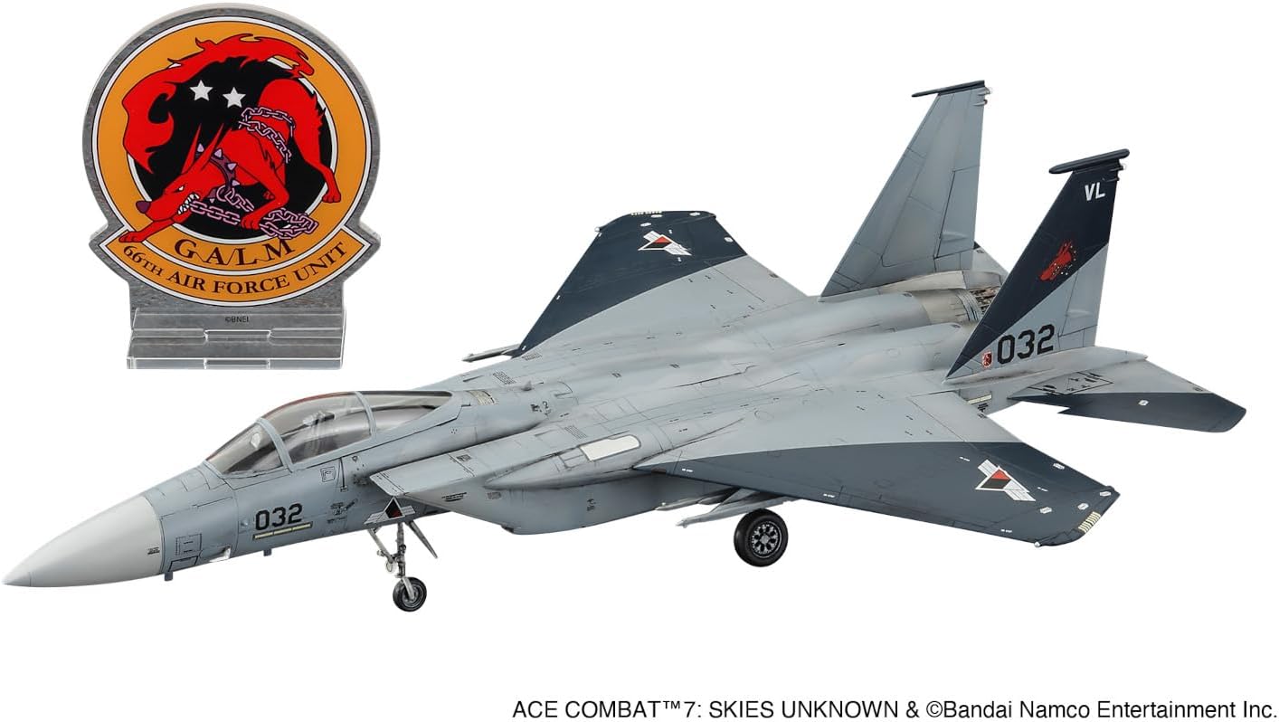 Hasegawa Ace Combat 7 Skies Unknown F-15C Eagle Galm 1 652463-1/72 Scale 1:72