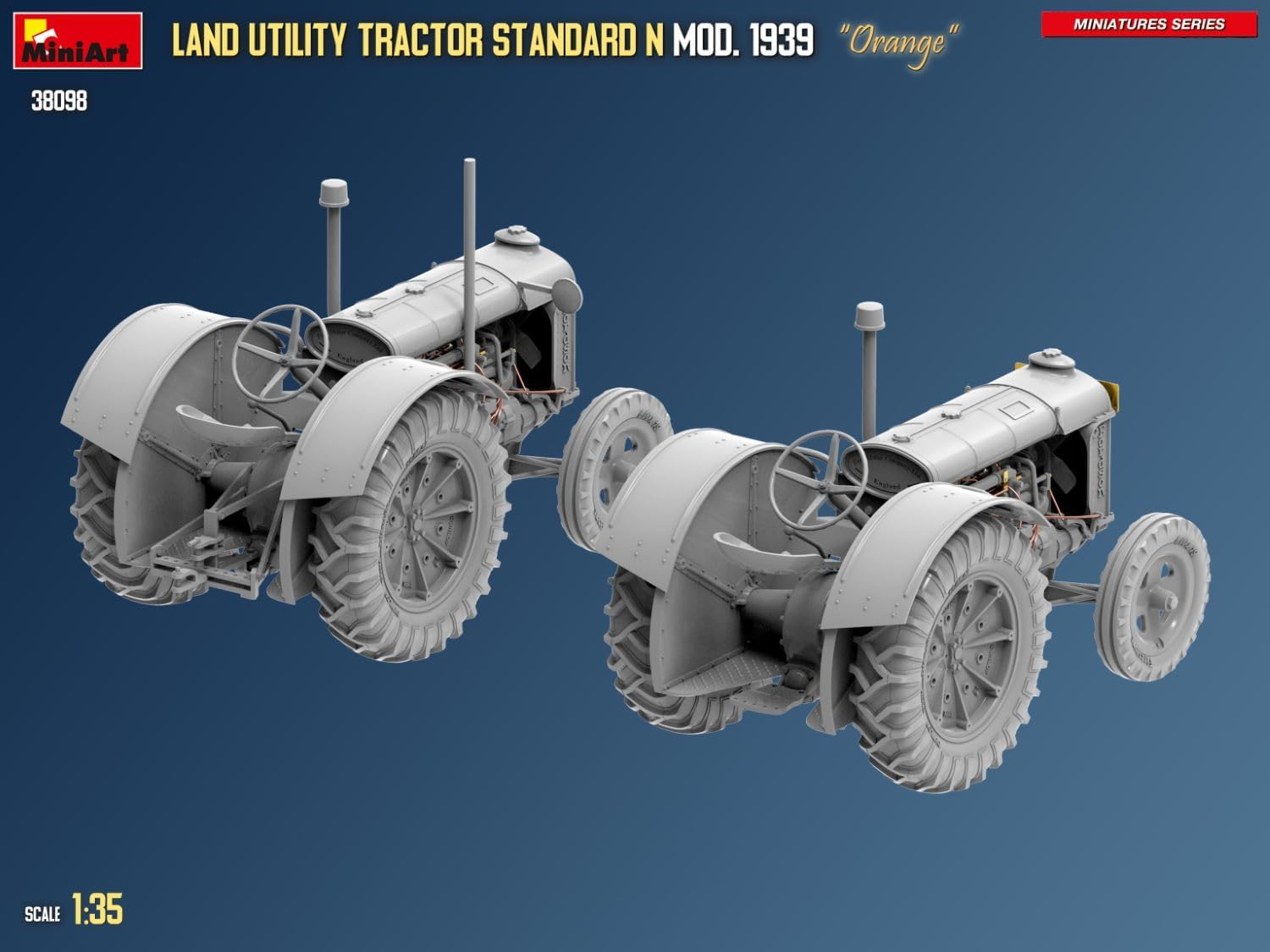 MiniArt - 1/35 Land Utility Tractor Standard N ?Ç£orange?Ç¥ Mod. 1939