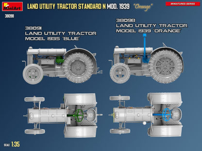 MiniArt - 1/35 Land Utility Tractor Standard N ?Ç£orange?Ç¥ Mod. 1939